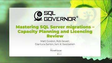 WEBINAR | SQL Server Capacity Planning and Licensing Review – Mastering SQL Server Migrations