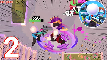 Squad Alpha : Action Shooting - Gameplay Walkthrough Part 2 Area 2 Defeat Purple boss iOS/Android