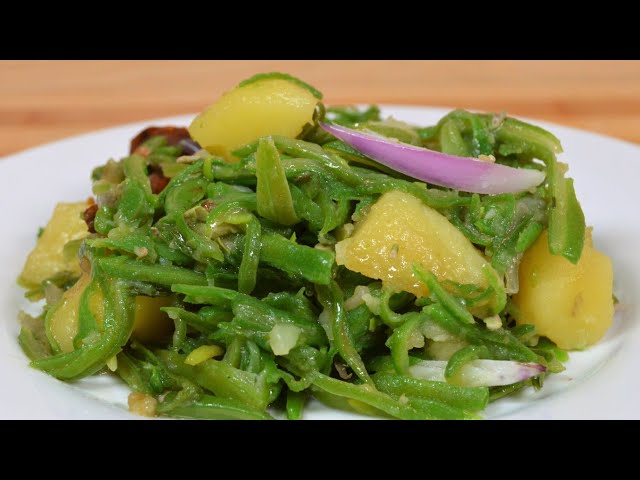 Haricot Bokkeum / Haricots verts sautés à la coréenne / 아리꼬볶음 - Yun's