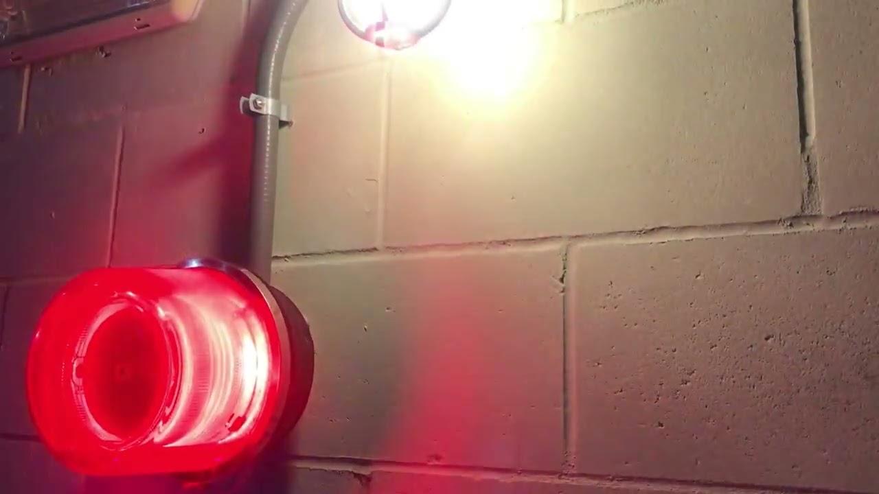 Free Stock Footage 2018 Red Alert Signal Light YouTube