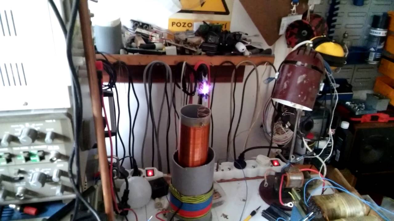 Teslacoil Audio SSTC with CD4046