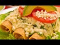 COMO HACER TACOS DORADOS DE POLLO  /FLAUTAS