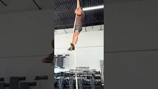 GETTING DOWN THE ROPE (descending a rope climb)!