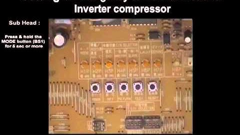 Emergency Settings In the Event of Inverter Compressor Failure for VRV II Single System