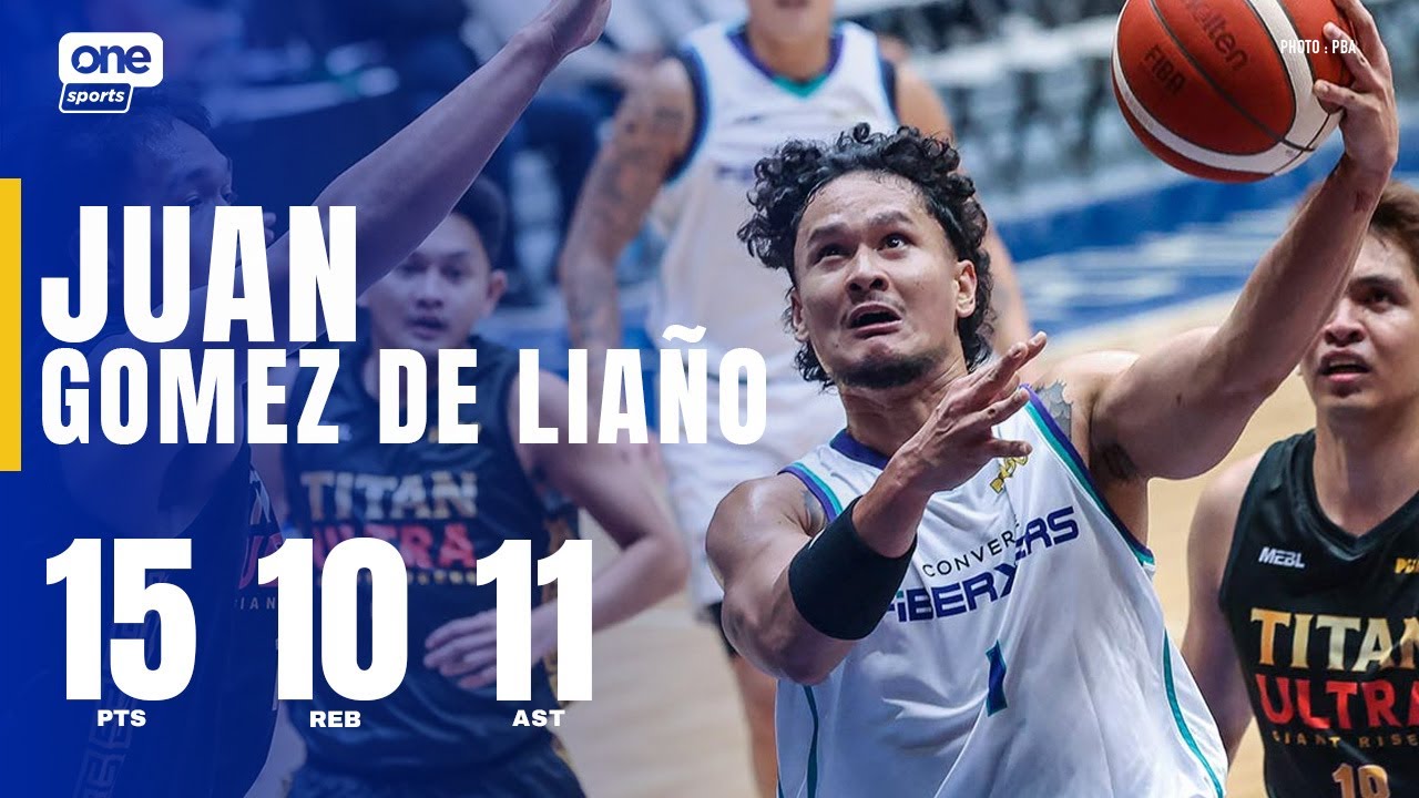 Juan Gomez De Liaño DEBUTS WITH TRIPLE-DOUBLE | PBA SEASON 50 PHILIPPINE CUP | HIGHLIGHTS
