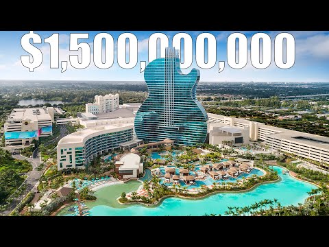 Hard Rock Miami Hotel - Inside The World's Only Guitar Shaped Hotel
