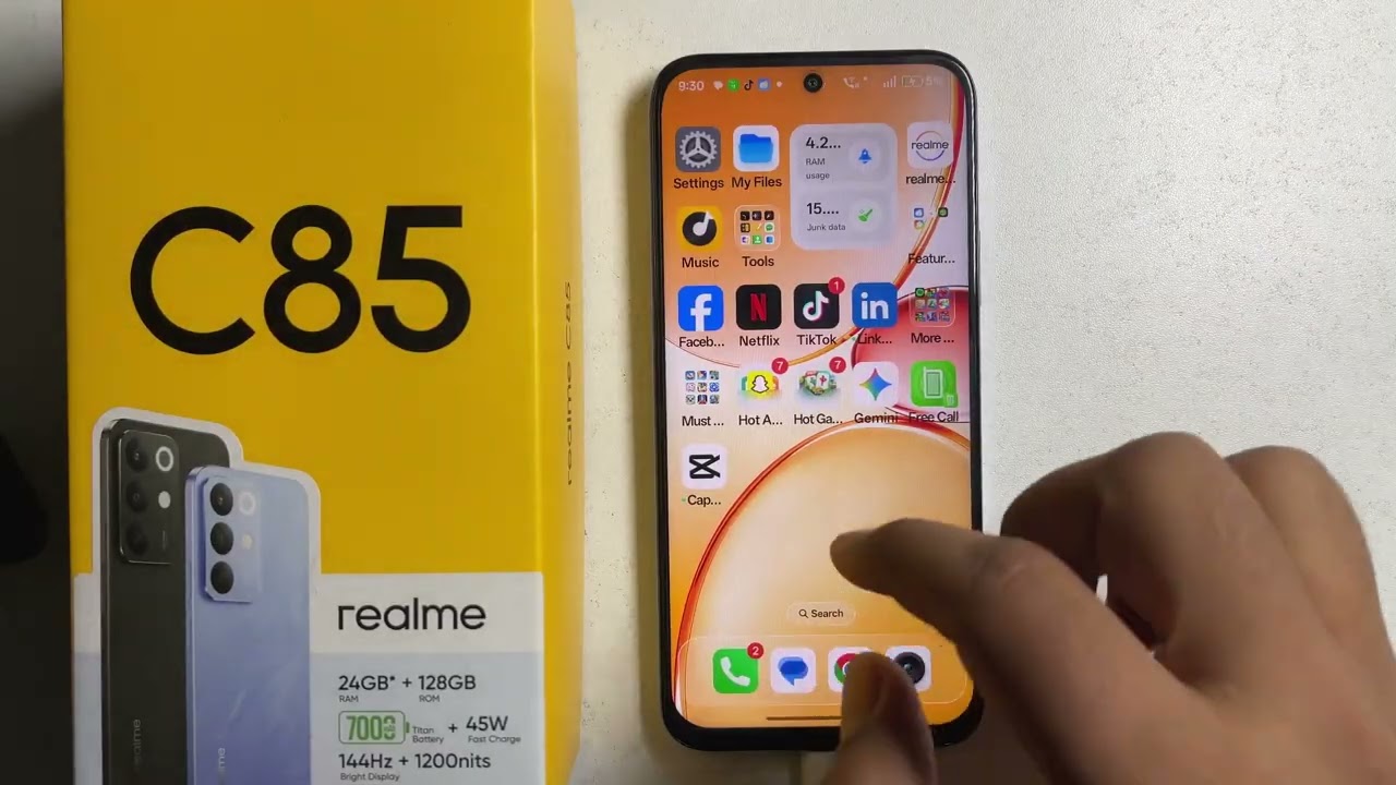 Сколько заряда батареи у Realme C85/C85 Pro?