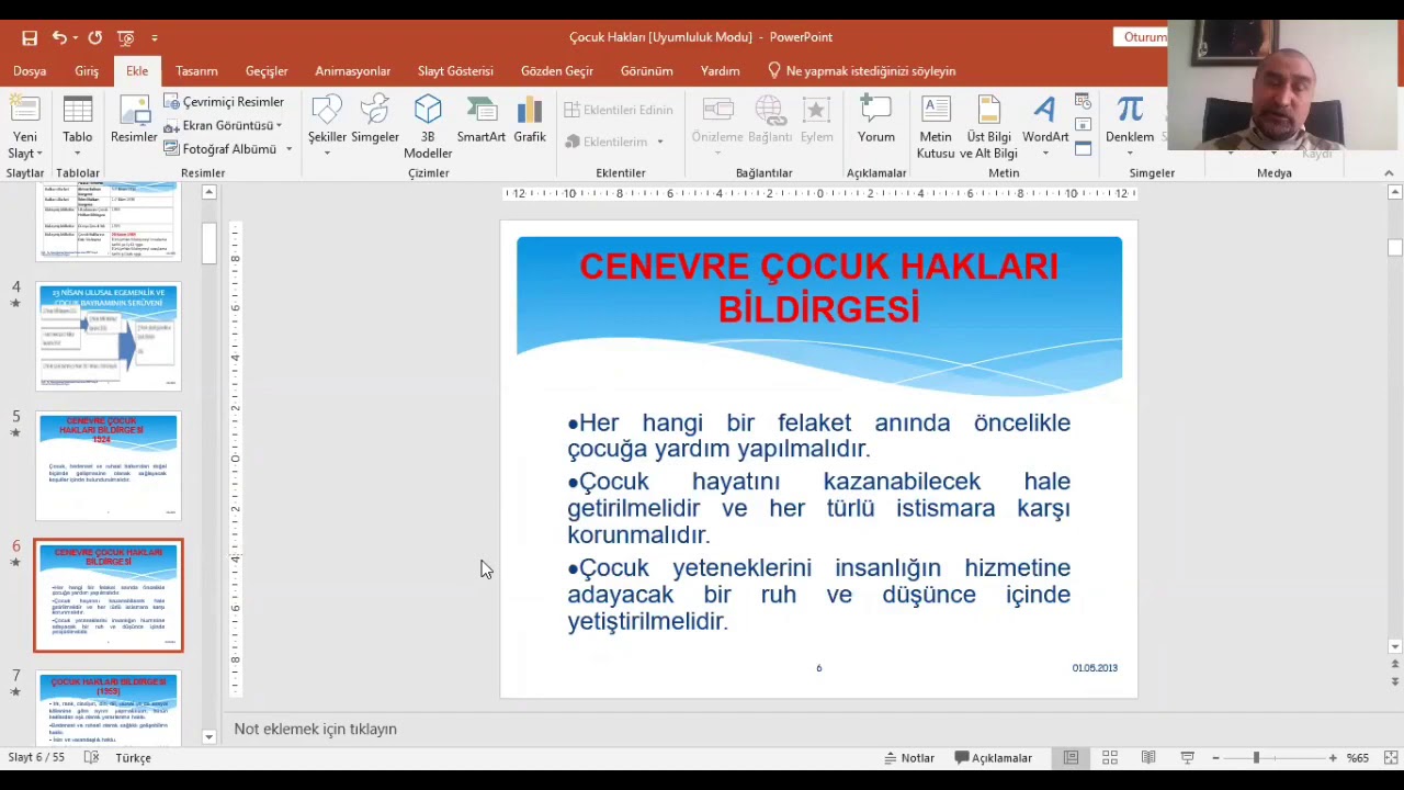 ÇOCUK HAKLARI: Prof. Dr. Kasım KARATAŞ