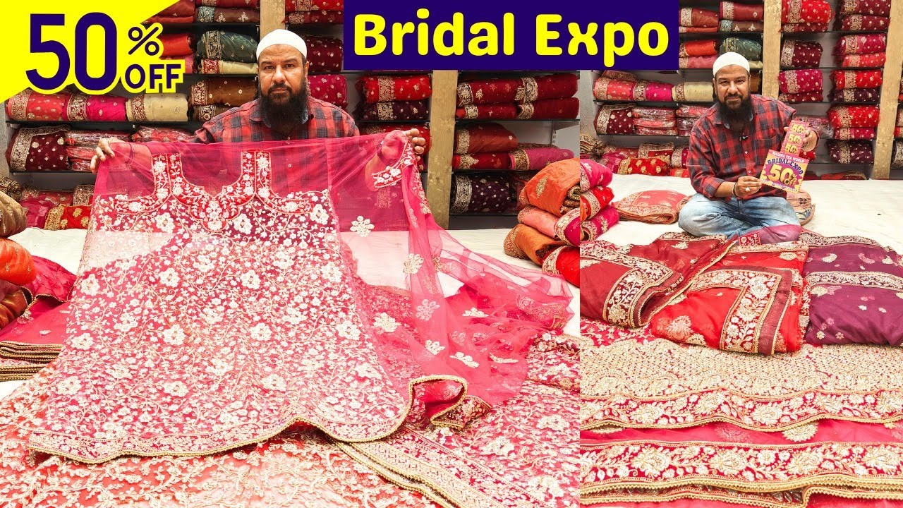 Madina Tex World Bridal Expo Flat 50% OFF Mega Discount Sale || Wedding Special Bridal Khada Dupatta