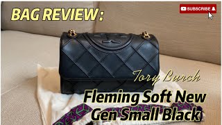 Unboxing Tory Burch Fleming Soft Medium Convertible Shoulder Bag