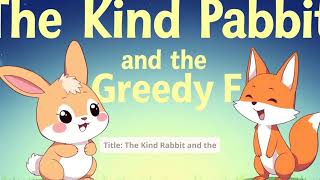 The Kind Rabbit vs. The Greedy Fox | A Fun Moral Story for Kids!