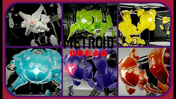 Metroid Dread - All EMMI Encounters