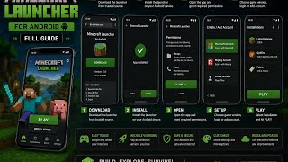 Make a Minecraft Launcher App for Android | Full Guide