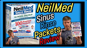 NeilMed Sinus Rinse Saline Refill Packets Review and How to Use