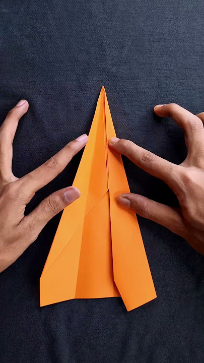 Powerful paper rocket