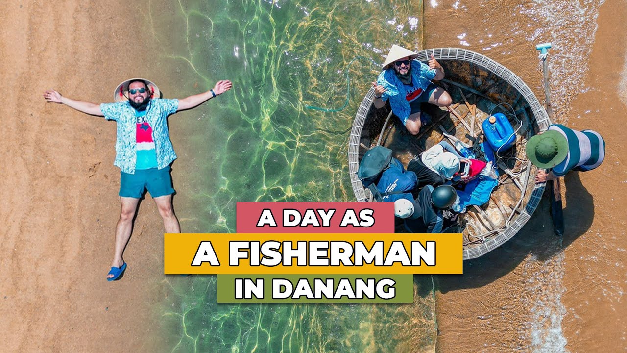 Incredible Day as a FISHERMAN in Danang, VietNam | Danang Travel Guide 5
