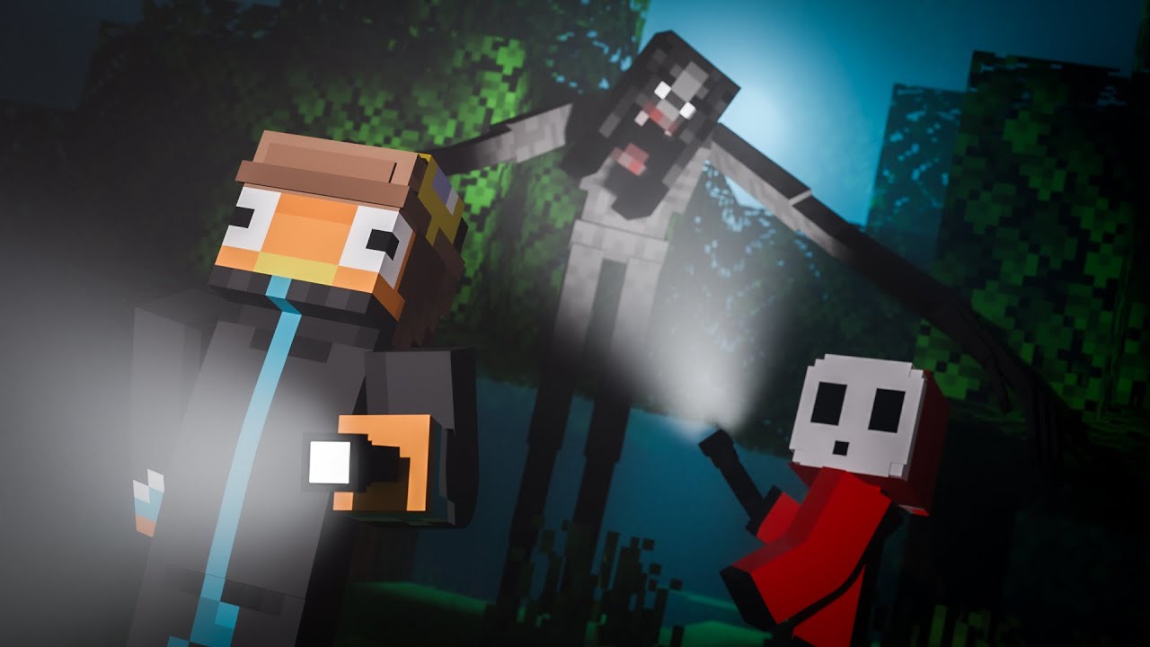 Самый тревожный лес в Minecraft: Survival Horror