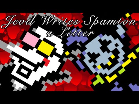 Jevil Writes Spamton a Letter | Deltarune Skit
