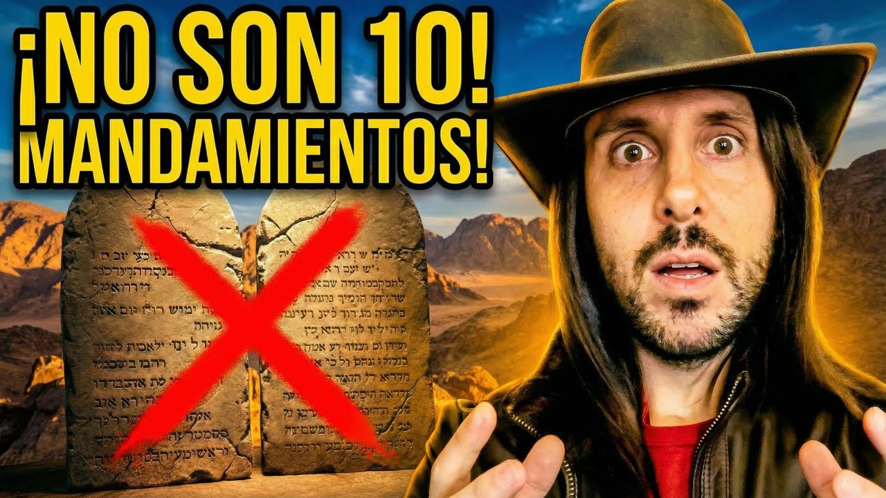 ¡NO SON 10 MANDAMIENTOS! La GRAN MENTIRA de tu Biblia