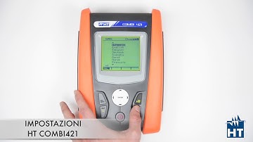Come impostare il COMBI421. HT Instruments