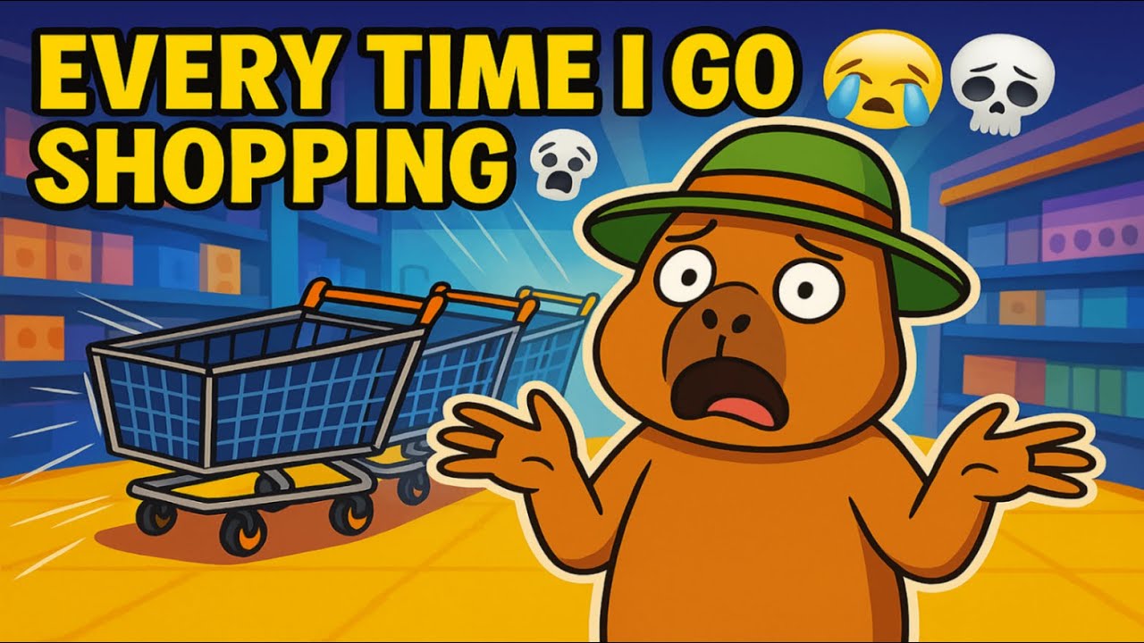 Why Is Shopping SO Hard for This Capybara?! 😂🛒