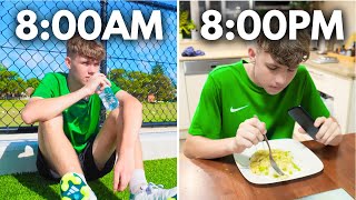 Day in the Life as a 17 y/o Footballer | What I EAT in a DAY!