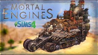If Mortal Engines, The Mandalorian & Mad Max had a baby… | noCC Speed Build & Tour | Sims 4