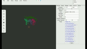 AB2E Editor | Box2d | Liquid test