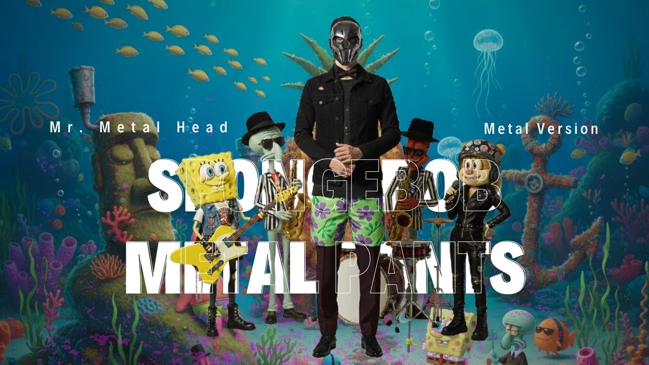 SPONGEBOB METAL PANTS - Mr. Metal Head | Pop Punk Rock Cover