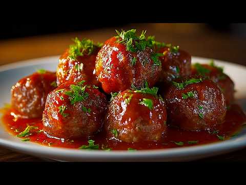 An Italian chef showed me how to make the most delicious meatballs! Delicious!