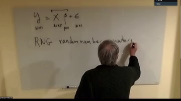 RNG Bootstrap Lasso False Discovery Rate FDR | Class 8 | UW ECON484: Econometrics and Data Science