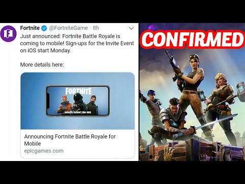 FORTNITE ANDROID / IOS - Coming soon on mobile