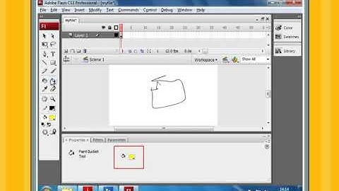 Chapter 5 Ink Bottle Tool and Paint Bucket Tool | Computer Class 6