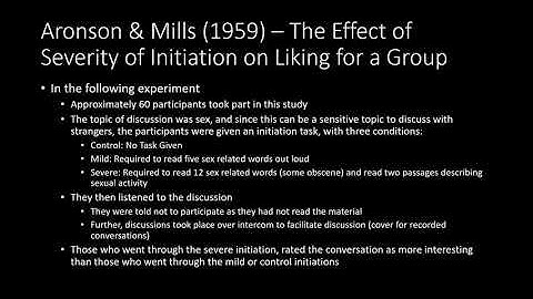 Lecture 5.2 - Self Justification in Everyday Life