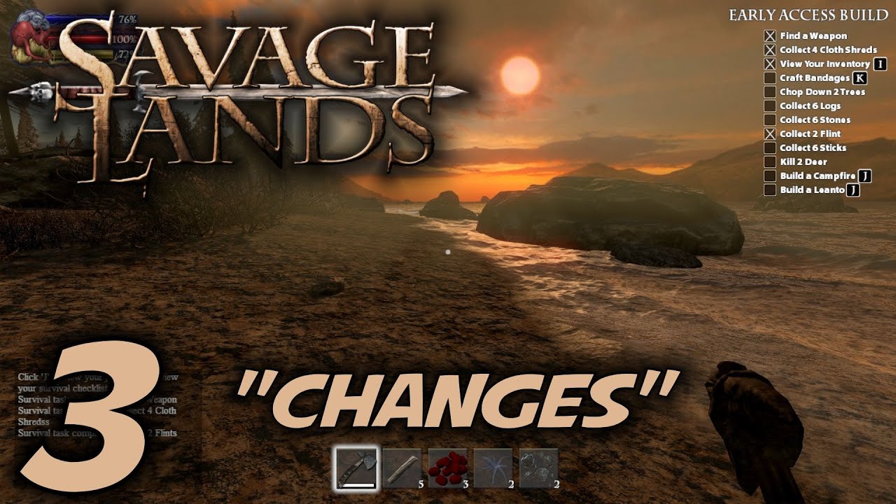 Savage Lands Gameplay / Let's Play (S-2) -Ep. 3- "Changes"