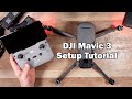 DJI Mavic 3 Tutorial Part 1 - Drone Setup and DJI Fly App
