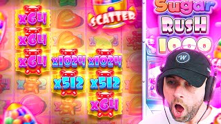 MY BIGGEST PRAGMATIC MULTI HIT doing SUPER BONUSES on SUGAR RUSH 1000!! (Bonus Buys) screenshot 4