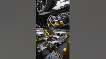 Mind-Blowing Mechanical Transformation: Unfolding the Cube into an Intricate Machine