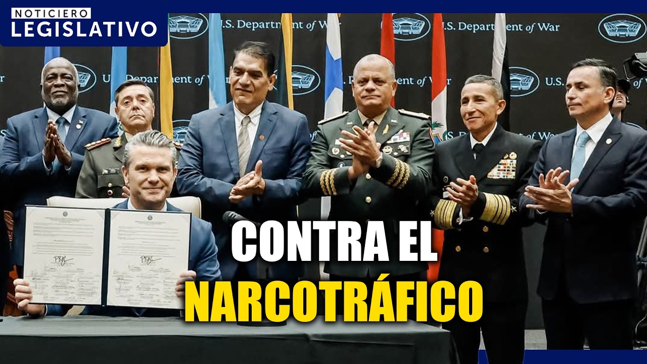 El Salvador participa en conferencia contra el narcotráfico | Noticiero Legislativo - 6 marzo 2026