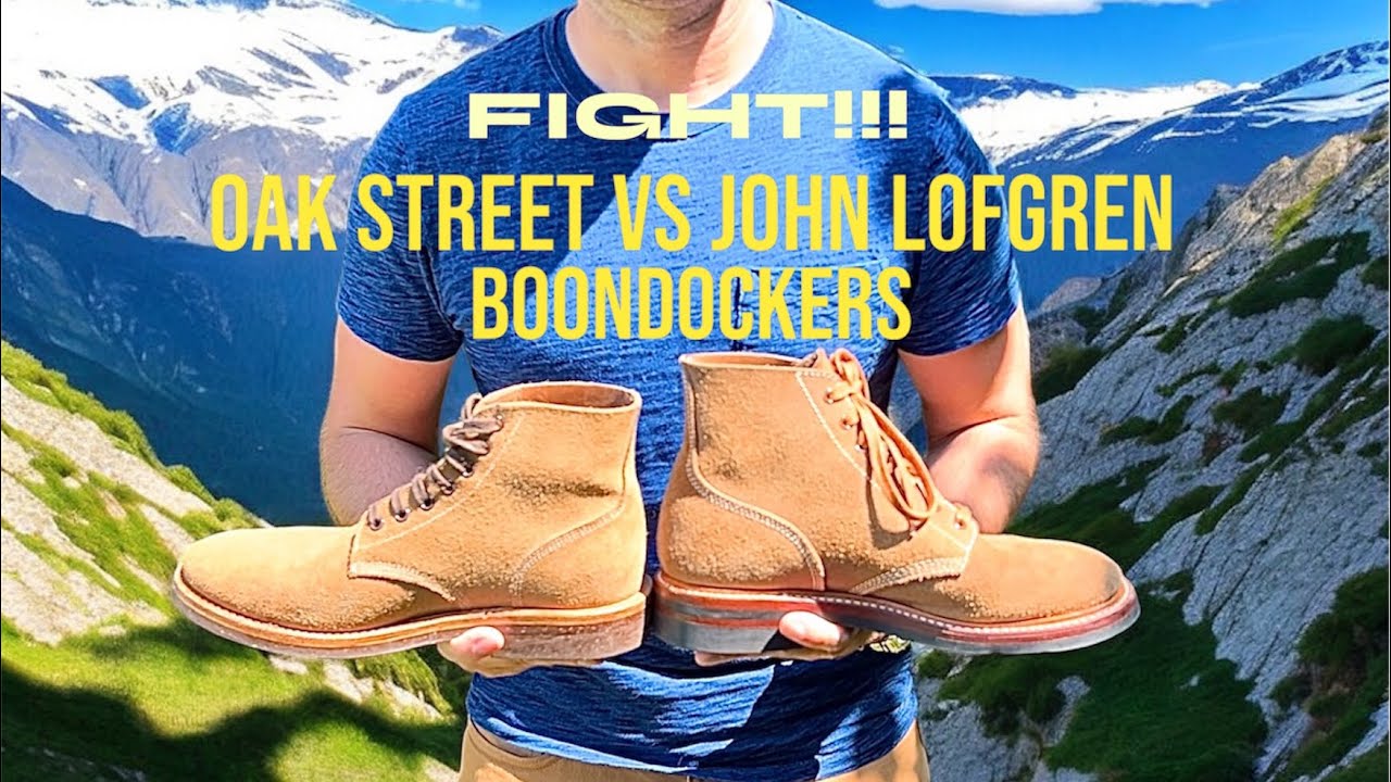 Кроссовки John Lofgren M43 Boondocker против Oak Street Marine Field Shoe!!!!