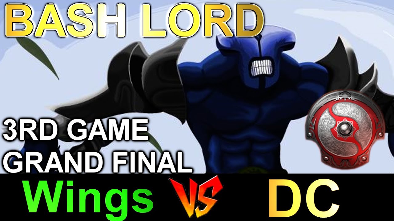 Wings vs DC - TI6 GRAND FINAL [3rd Game] Bash Lord