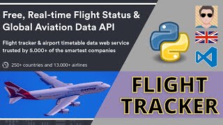Flight Tracker API Python Code | 'Not Live Stream' screenshot 3