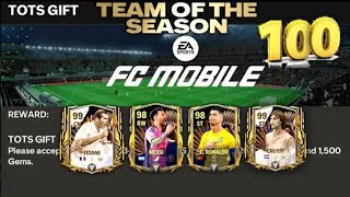 FC MOBILE 100× BIGGEST TOTS PACK OPENING - BEST PACK OPENING EVER!! KB GAMING