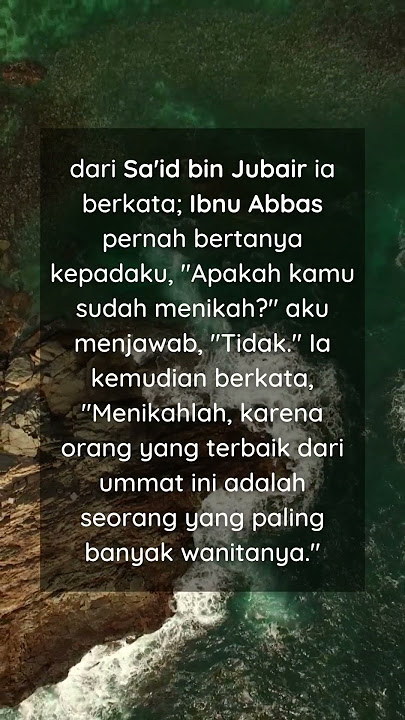 Ummat terbaik adalah yang paling banyak wanitanya - Hadits Shahih Al Bukhari No 4681 Kitab Nikah