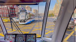видео: 4K_HDR ☆ | ВИД ИЗ КАБИНЫ ТРАМВАЯ ПКТС_71-911ЕМ🦁 | НОВЫЙ УЧАСТОК БЕЗ КС ПО ПР.САХАРОВА, МСК,(м-т №90) картинка: 4K_HDR ☆ | ВИД ИЗ КАБИНЫ ТРАМВАЯ ПКТС_71-911ЕМ🦁 | НОВЫЙ УЧАСТОК БЕЗ КС ПО ПР.САХАРОВА, МСК,(м-т №90)