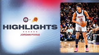 Highlights: Jordan Poole records 19-point double-double vs. Phoenix Suns | 1.25.25