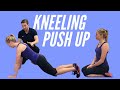 Kneeling Push Up: how to do it perfectly and the three most common mistakes.