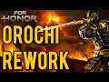 Orochi Rework Tips & My First 45 mins of Gameplay - Testing Grounds [For Honor]