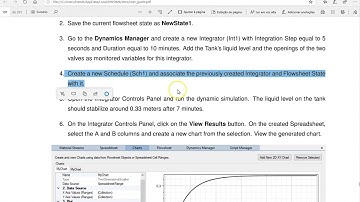 Basic Dynamic Simulation Tutorial