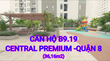 Căn hộ B9 19 Central Premium Q8 - diện tích 36,16m2